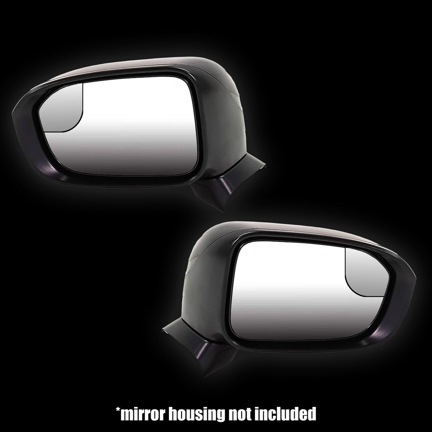 Honda Civic Side Mirrors with Integrated Blind Spot Mirror
