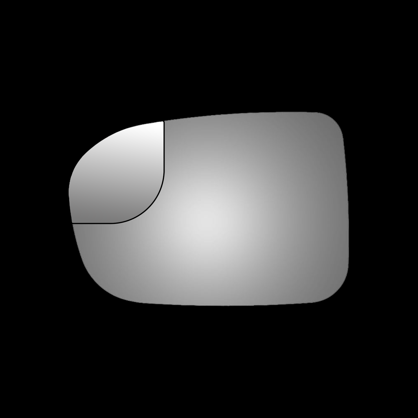 Honda Civic Side Mirrors with Integrated Blind Spot Mirror
