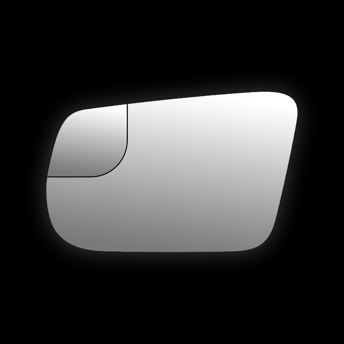 Nissan Altima Side Mirrors with Integrated Blind Spot Mirror