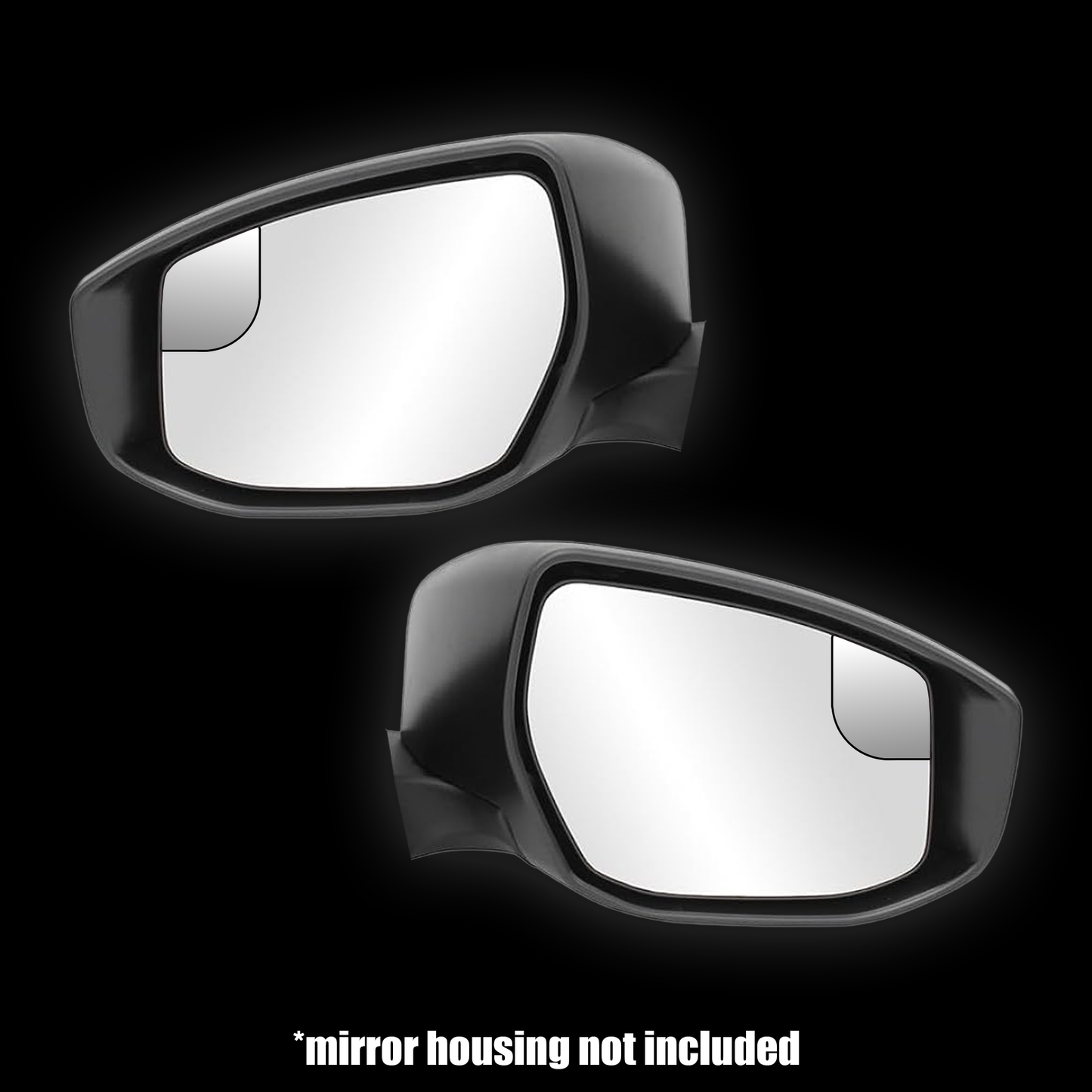 Nissan Altima Side Mirrors with Integrated Blind Spot Mirror