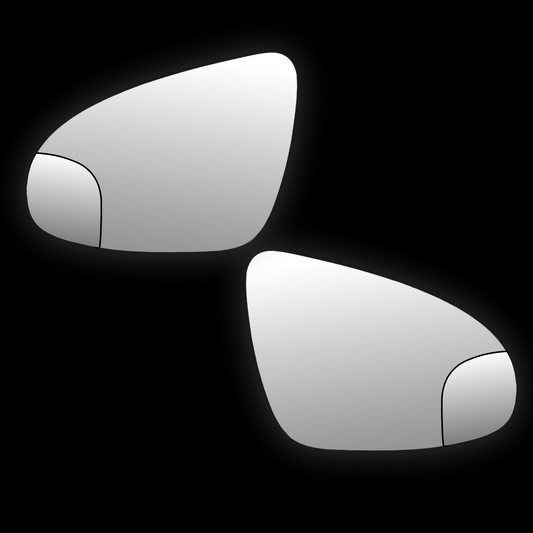 Toyota Camry Side Mirrors with Integrated Blind Spot Mirror