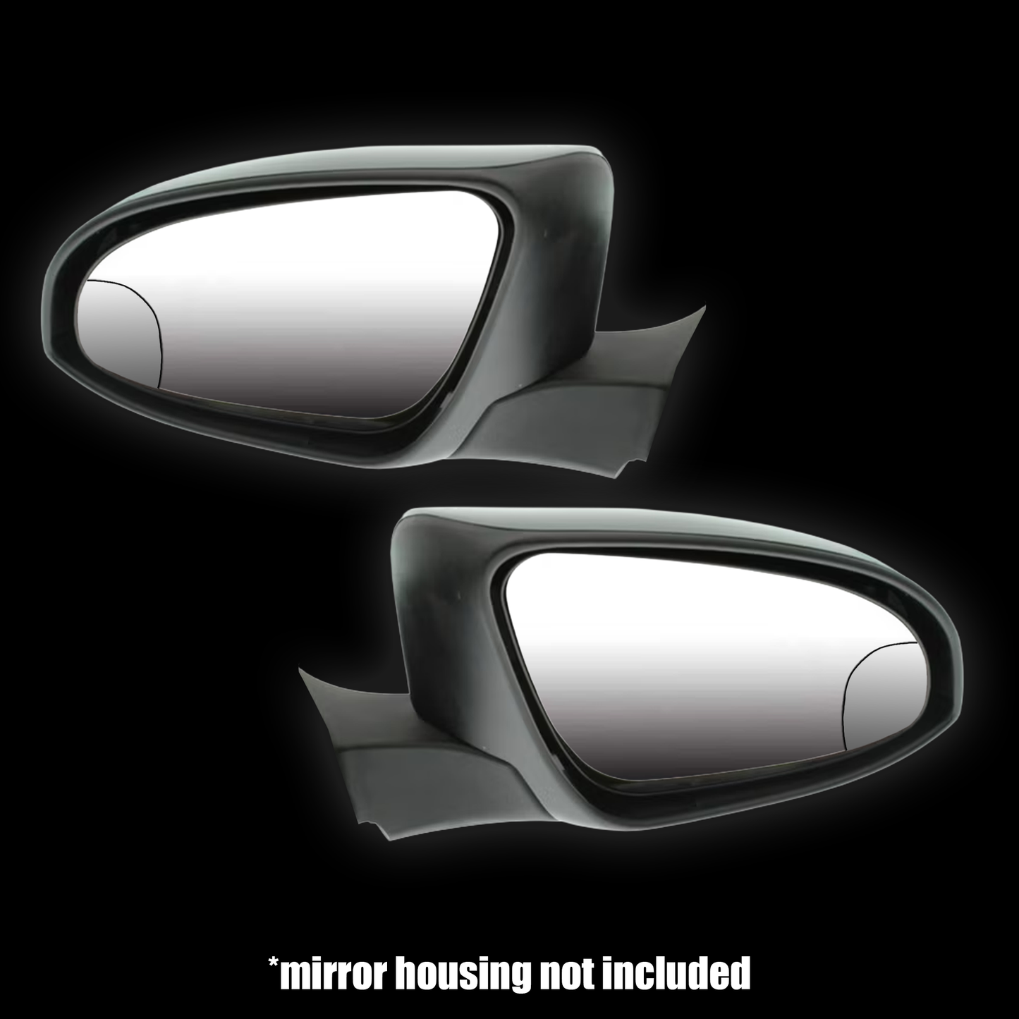 Toyota Camry Side Mirrors with Integrated Blind Spot Mirror